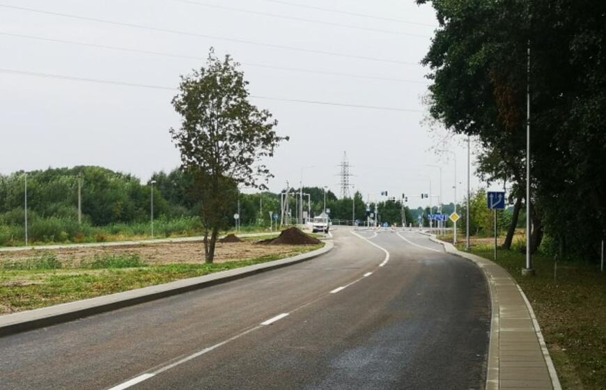 Joniškės gatvė atverta eismui