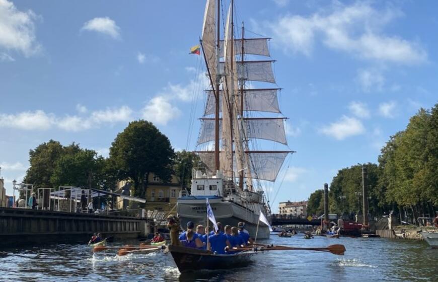 Dangės upėje - vandens sporto šakų festivalis