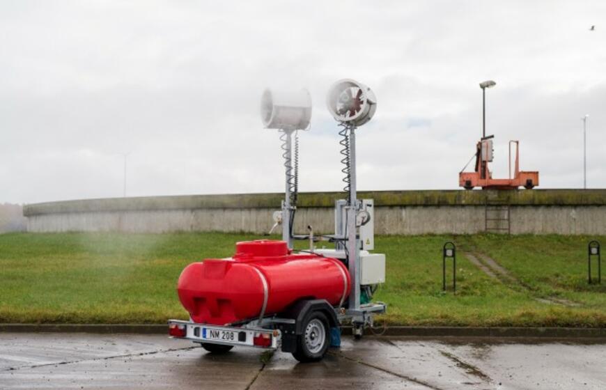 AB „Klaipėdos vanduo“ nuotekų valykloje kvapus sumažino nuo 3 iki 16 kartų