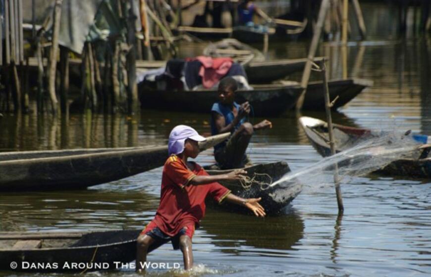 Afrikos Venecija ant pastolių