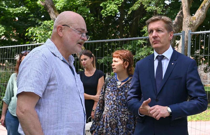 Kęstutis Mickevičius ir Arvydas Vaitkus