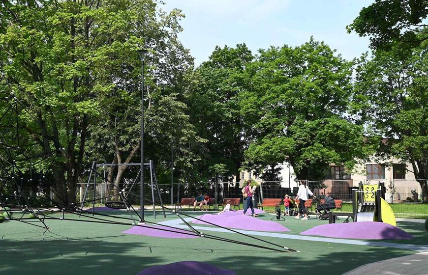 Vaikų žaidimų aikštelė Skulptūrų parke