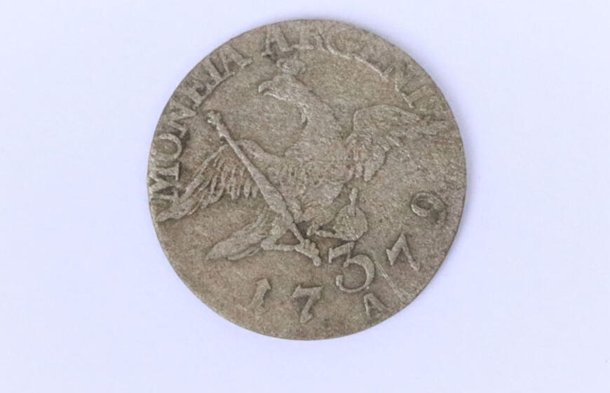 Prūsijos karalystės 3 grašiai (1779 m.).