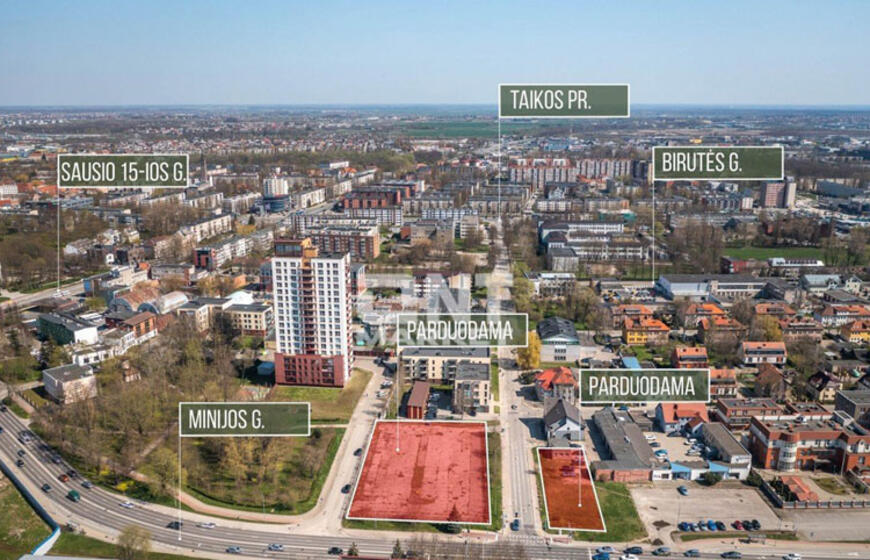 Minijos ir Bijūnų gatvių sankryža