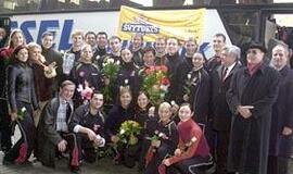 Europos čempionų sutiktuvės 