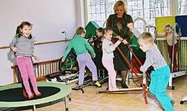 "Gintarėlio" darželyje sportas - gyvenimo norma 