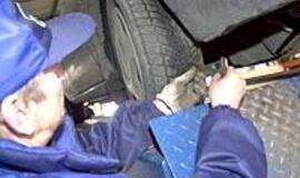 Vairuotojams koją pakišo Kelių eismo taisyklės 