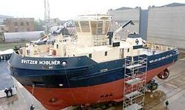 Laivams statyti reikia didelės erdvės 