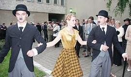 Mero priėmime - senovinė apranga, šokiai ir reti patiekalai 