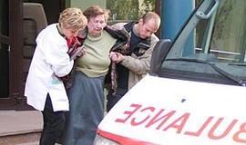Po palankaus sprendimo pensininkė išvežta į ligoninę 