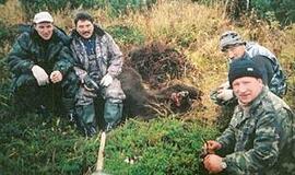 Meškų medžioklė Kamčiatkoje 