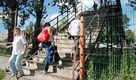 Pėsčiųjų tilto statybų laukiama jau šiemet 