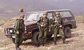 Lietuviams Kosovo žmonės šypsosi tik dieną 