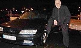 O. Vyšniauskas vairuos laivą 