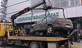 Klaipėdietis blokavo draudimo kompanijos duris 