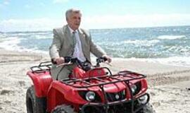 Savivalė pajūryje pažadino sostinę 