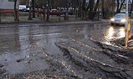 Statybininkai miestą pavertė tvartu