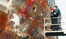 Laivo gimimo proga - kruvinos ceremonijos 