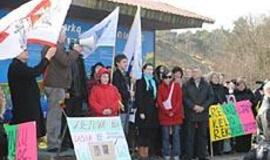 Politikai nepamiršta piketo Smiltynėje