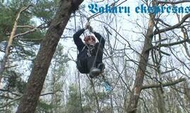 Lietuvos alpinistai į "kalnus" kopė Giruliuose