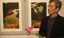 Flomasterių ir folijos nuotykiai grafikos bienalėje 