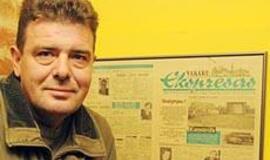 Dailininkas, sukūręs "Vakarų ekspreso" "galvą" 