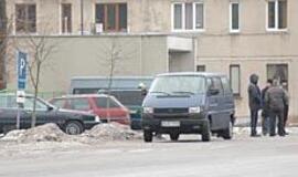 Inspekcija loja, mikroautobusai važiuoja