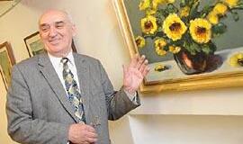 Gėlininkas nori tapyti pašėlusiai greitai