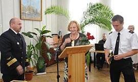 Gavus diplomą - iškart į jūrą