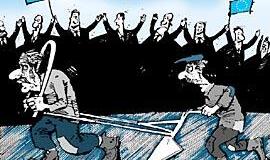 Kas leidžiama asilui, tas neleidžiama arkliui