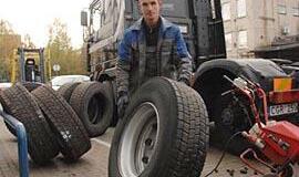 Padangos atpigo, darbas - ne