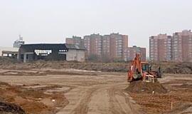 Arenos statybos: duobė