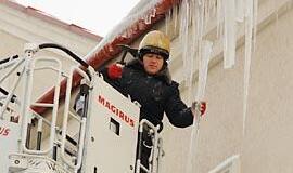 Sniegas suvienijo klaipėdiečius 