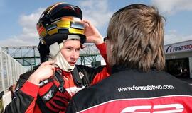 K. Vasiliauskas "Formulės-2" čempionato lenktynėse - trečias