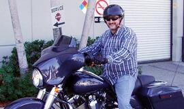 Klaipėdietis motociklininkas meta iššūkį Amerikai