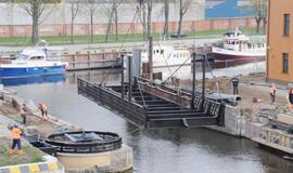 Pasukamąjį tiltelį išbandysime tik vasarą