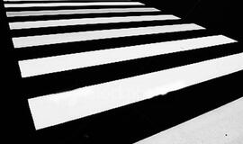 Panevėžyje įrengta moderniausia šalyje pėsčiųjų perėja