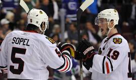 "Blackhawks" vėl iškopė į Vakarų konferencijos finalą