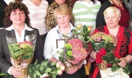 Pasveikintos jubiliejinių gimtadienių sulaukusios socialinės darbuotojos