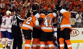"Flyers" ledo ritulininkai konferencijos finalą pradėjo užtikrinta pergale