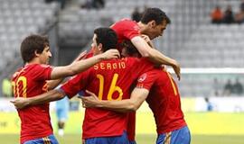 Ispanijos futbolininkai iškovojo 14-ąją pergalę iš eilės