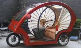 Japonų elektromobilis primena samurajų epochą (video)