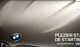 Naujasis BMW X3 gyvenimą pradeda nuo reklaminio bukleto