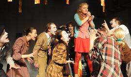 Scenos naujokų ekspresas išvyko į Liepoją