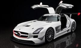 "Mercedes-Benz SLS AMG GT3" pasiruošęs lenktynėms (video)