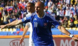 PAR 2010: Slovakijos futbolininkai pasaulio čempionate debiutavo lygiosiomis