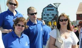 Jachta "Lietuva" išplaukė į didžiųjų burlaivių regatą