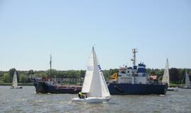 Šeštadienį Klaipėdoje startavo tarptautinė regata