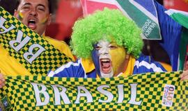 PAR 2010: Brazilijos rinktinė įveikė Šiaurės Korėjos futbolininkus