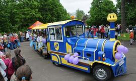 Vaikystės šventė Klaipėdos poilsio parke